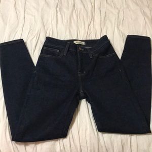 High rise Madewell jeans